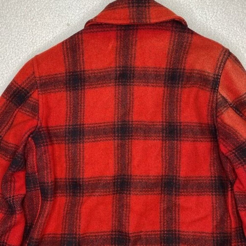 1960s Windwood Outdoor Clothing Mackinaw Jacket: Size Large - Picture 4 of 12